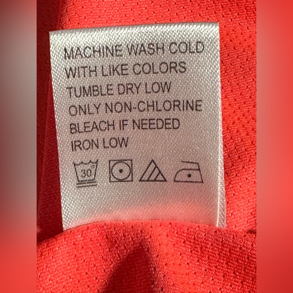 Tail White Label Size XS Orange Golf Skort EUC - Picture 7 of 7